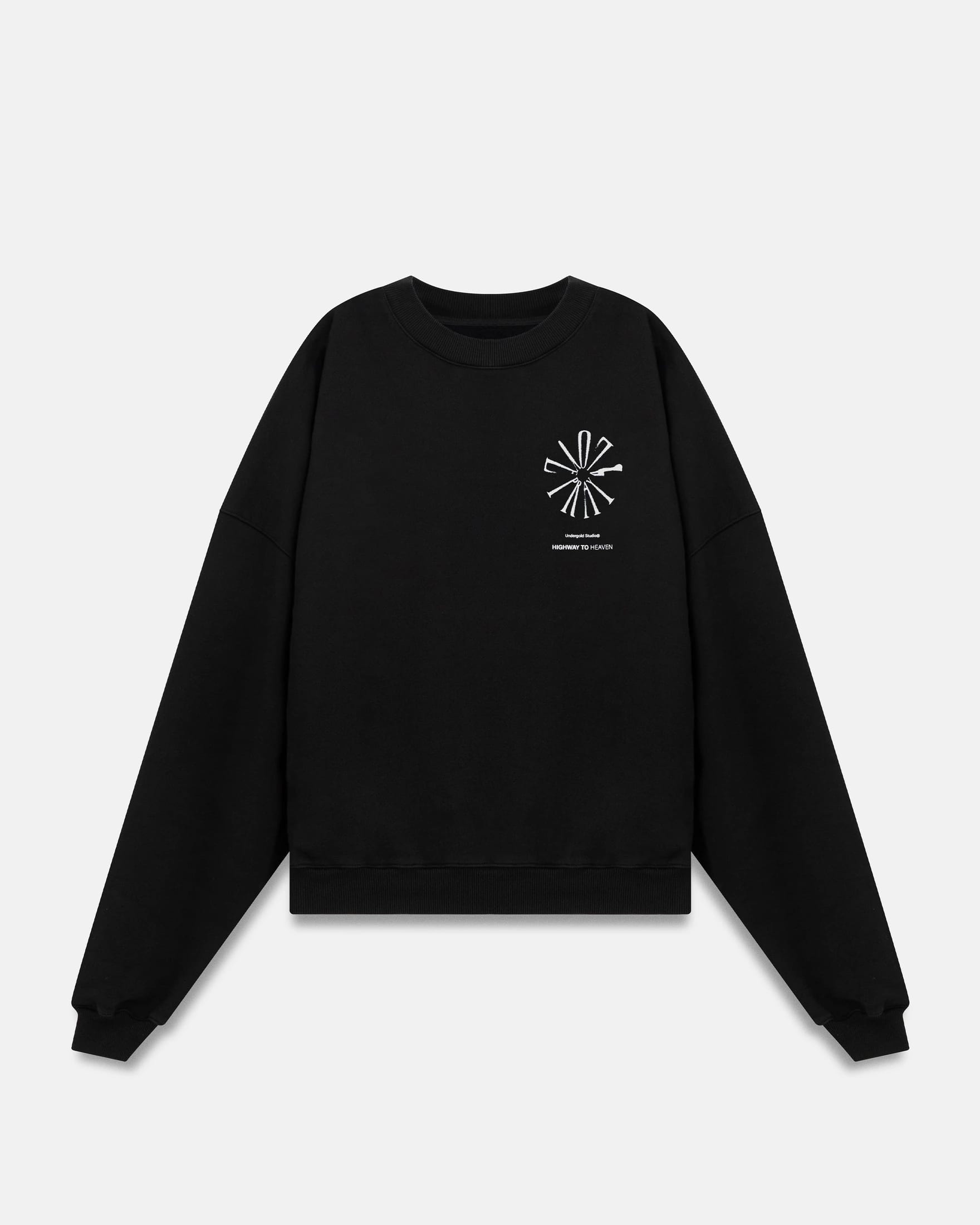Spring Pray 4 Love Boxy Fit Crewneck Black - imagen 3