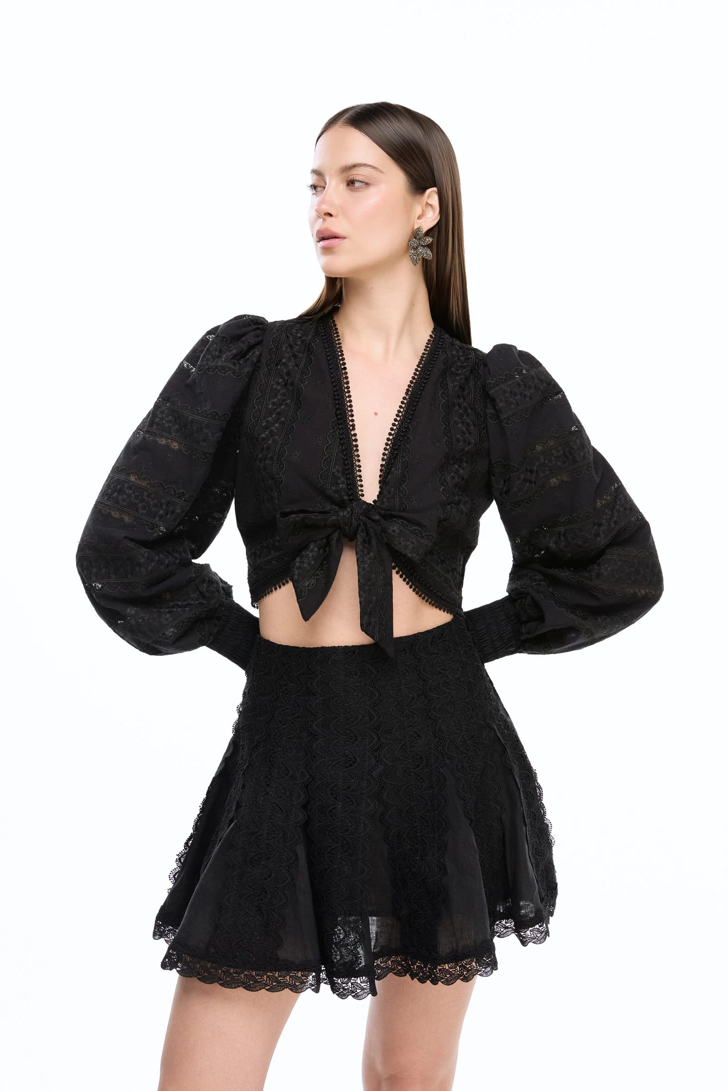 FIRA SKIRT BLACK - imagen 2