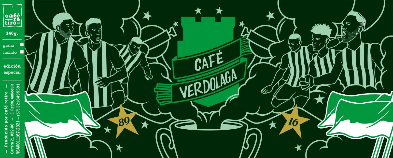 CAFÉ VERDOLAGA EDICIÓN ESPECIAL- 340GR MOLIDO (UNIDADES LIMITADAS) - imagen 4