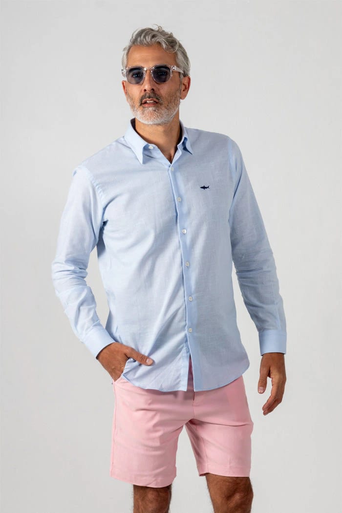 CAMISA AZUL CLARA - imagen 2