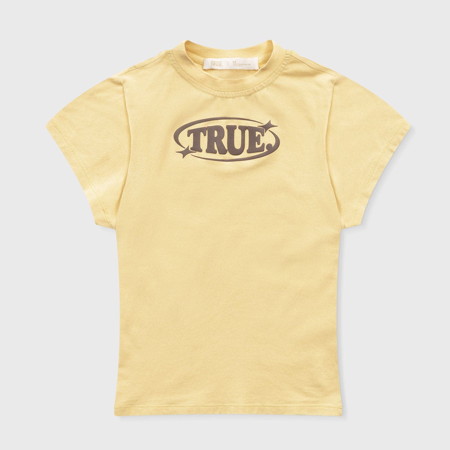 Pastel Fitted Tee - Butter Yellow - imagen 3