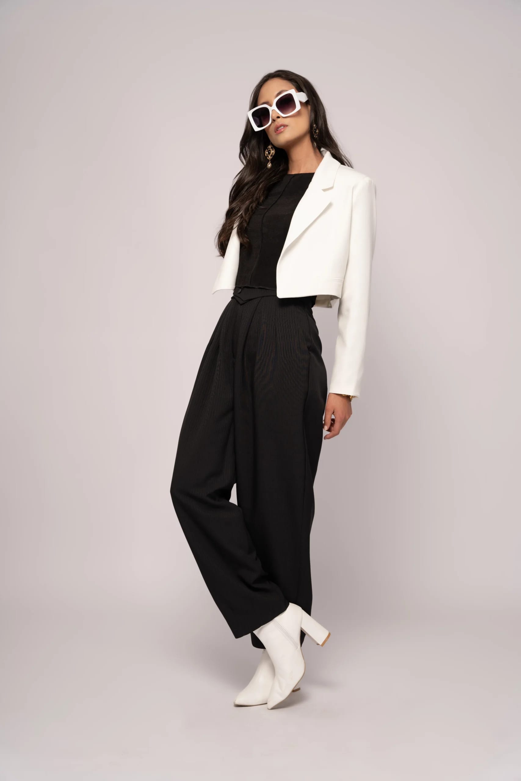 Pantalón Oriental Raya Tiza - imagen 1