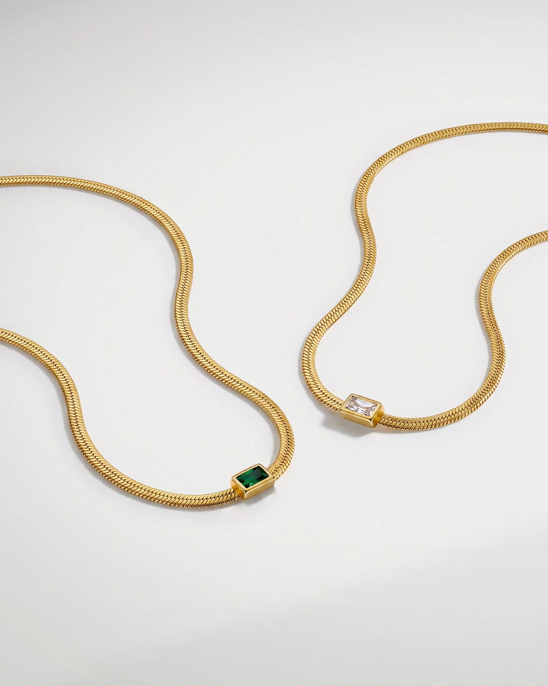 Collar Serpiente Piedra - imagen 1