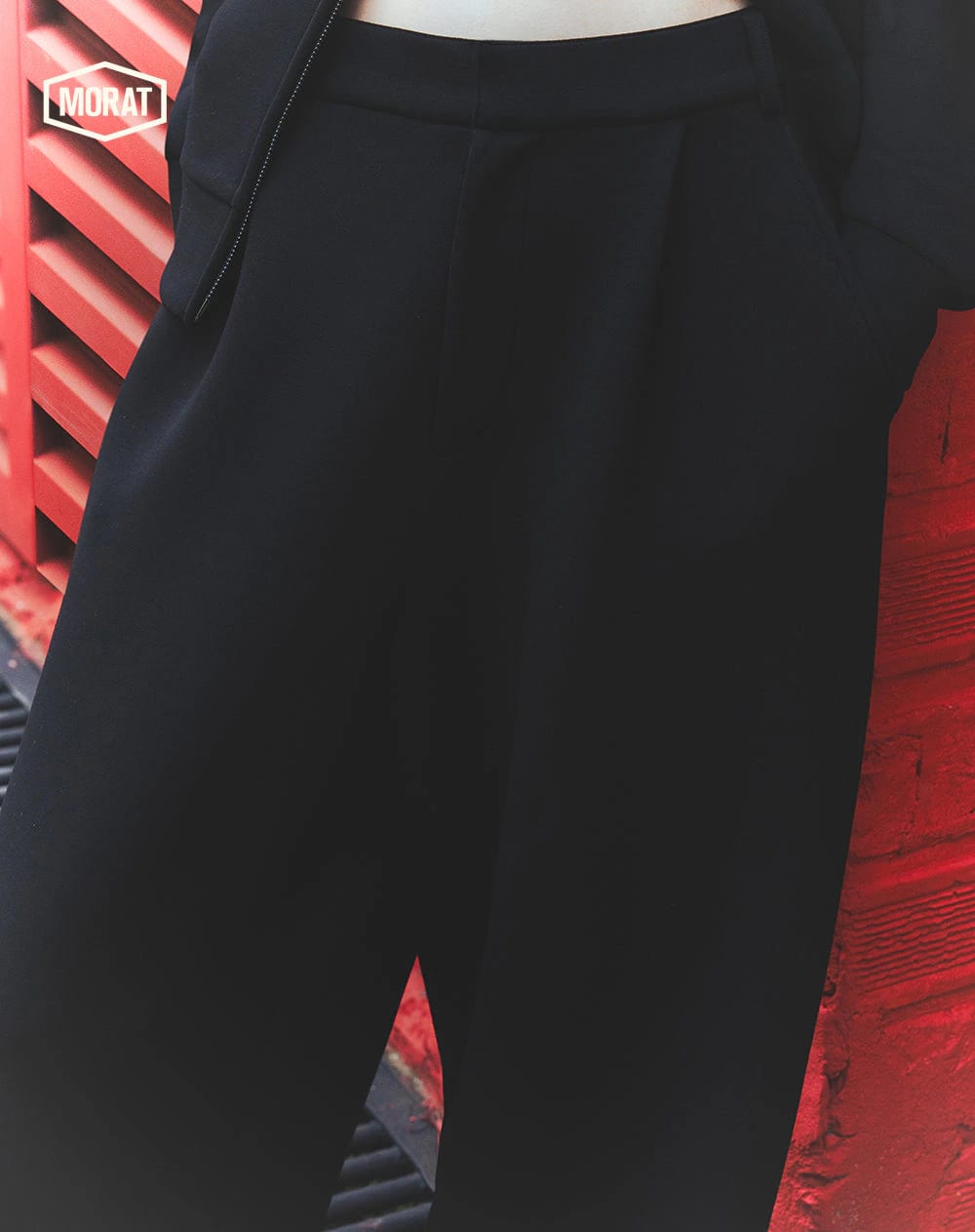 Pantalón oversize negro unisex GEF | MORAT - imagen 6