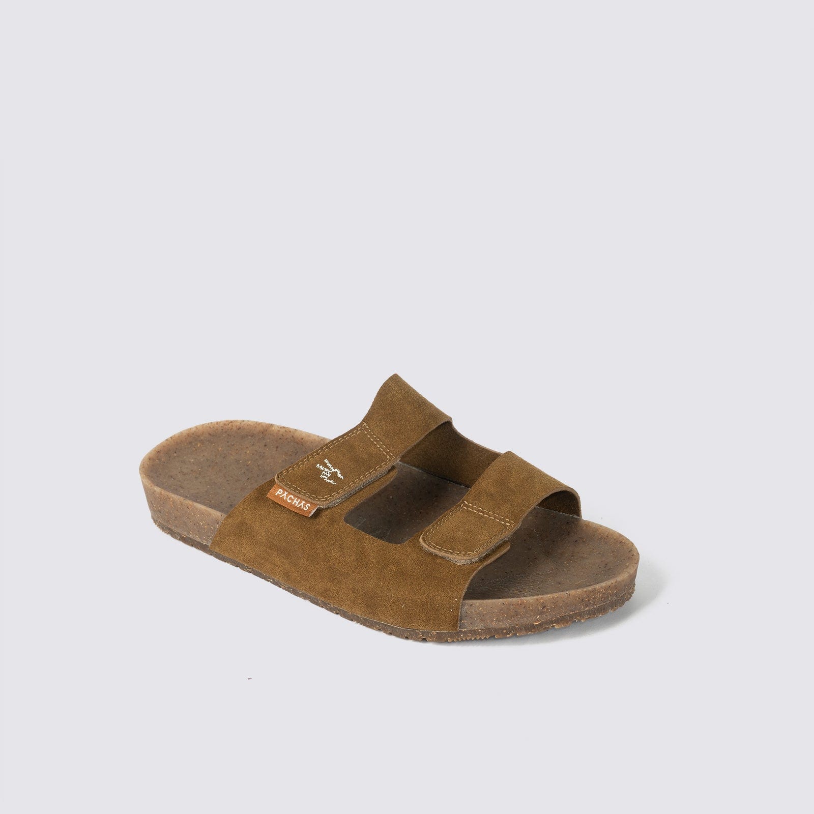 Sandalias dos correas Nuez - imagen 2