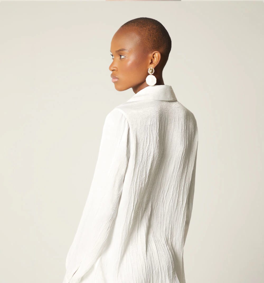 Blusa camisera manga larga - imagen 8
