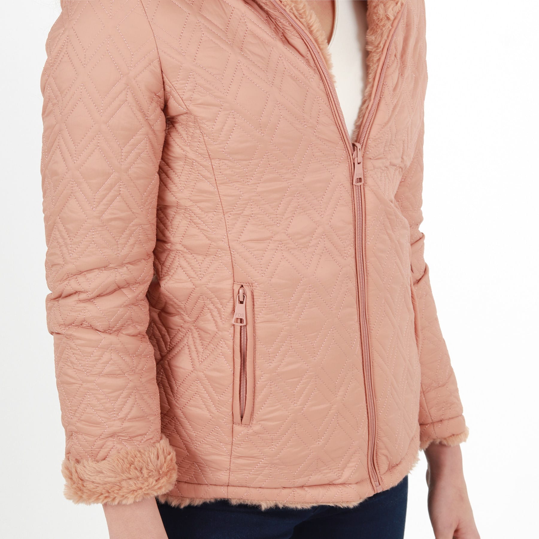 Chaqueta Doble faz Acolchada Suave - imagen 7