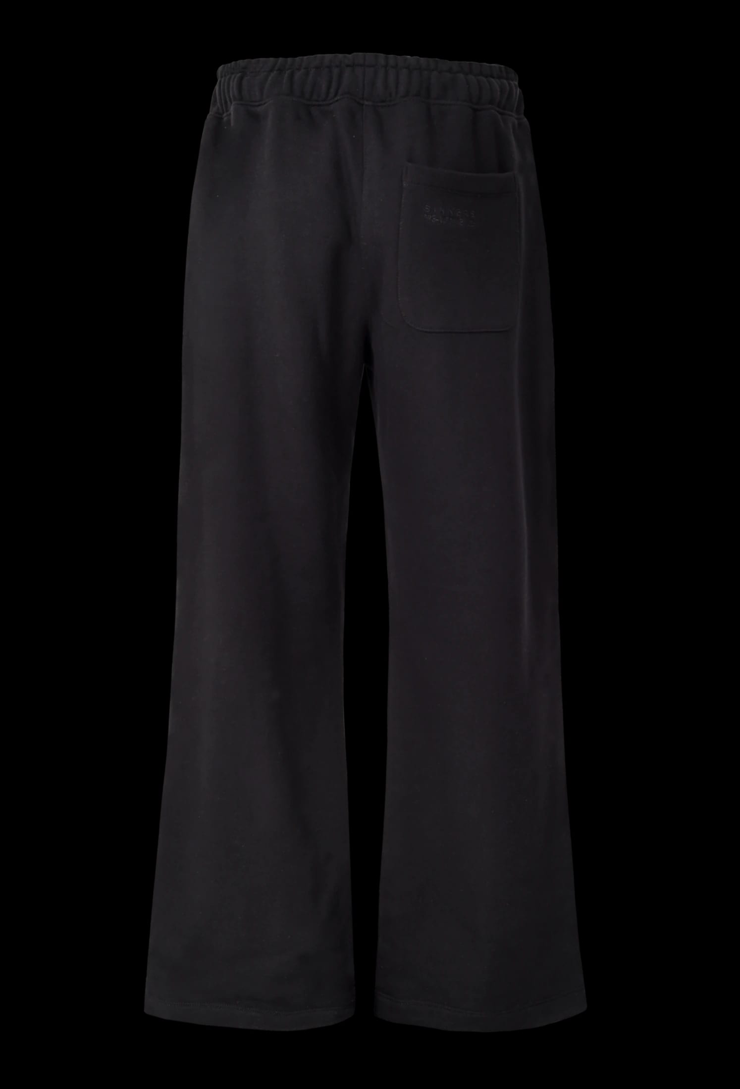 POLIZIA BLACK FLARED SWEATPANTS - imagen 3