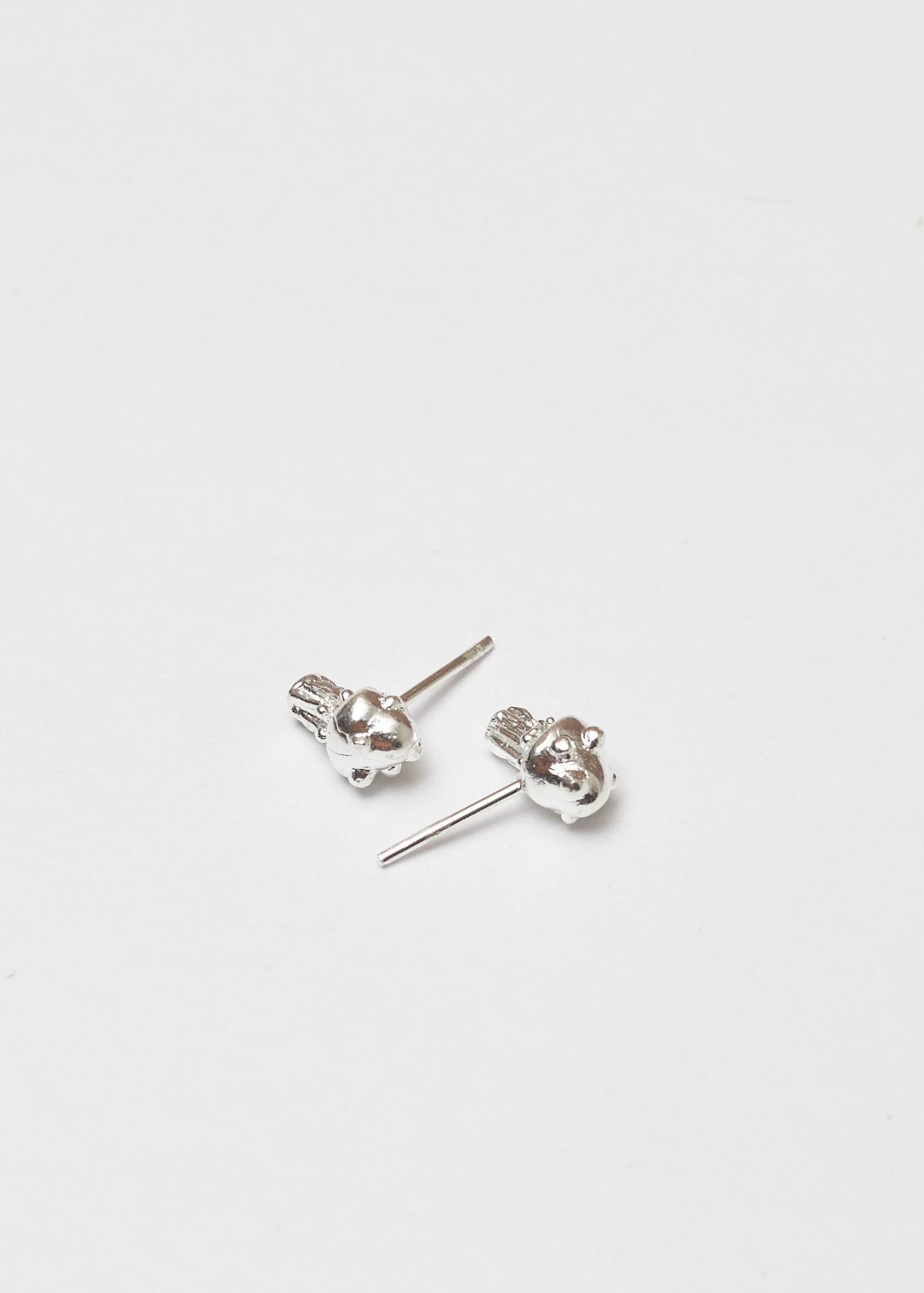 Aretes seticas plata - imagen 2