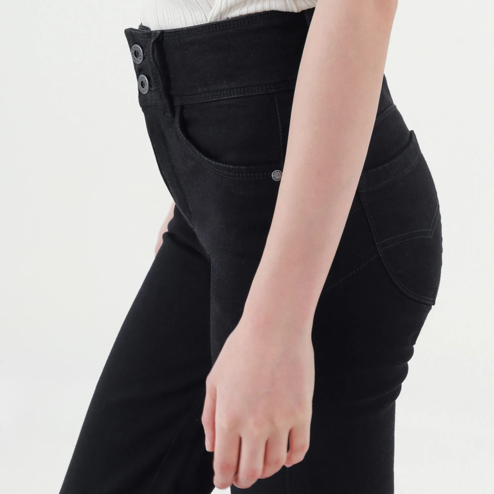 Jean Tiro Medio Bota Flare - imagen 4