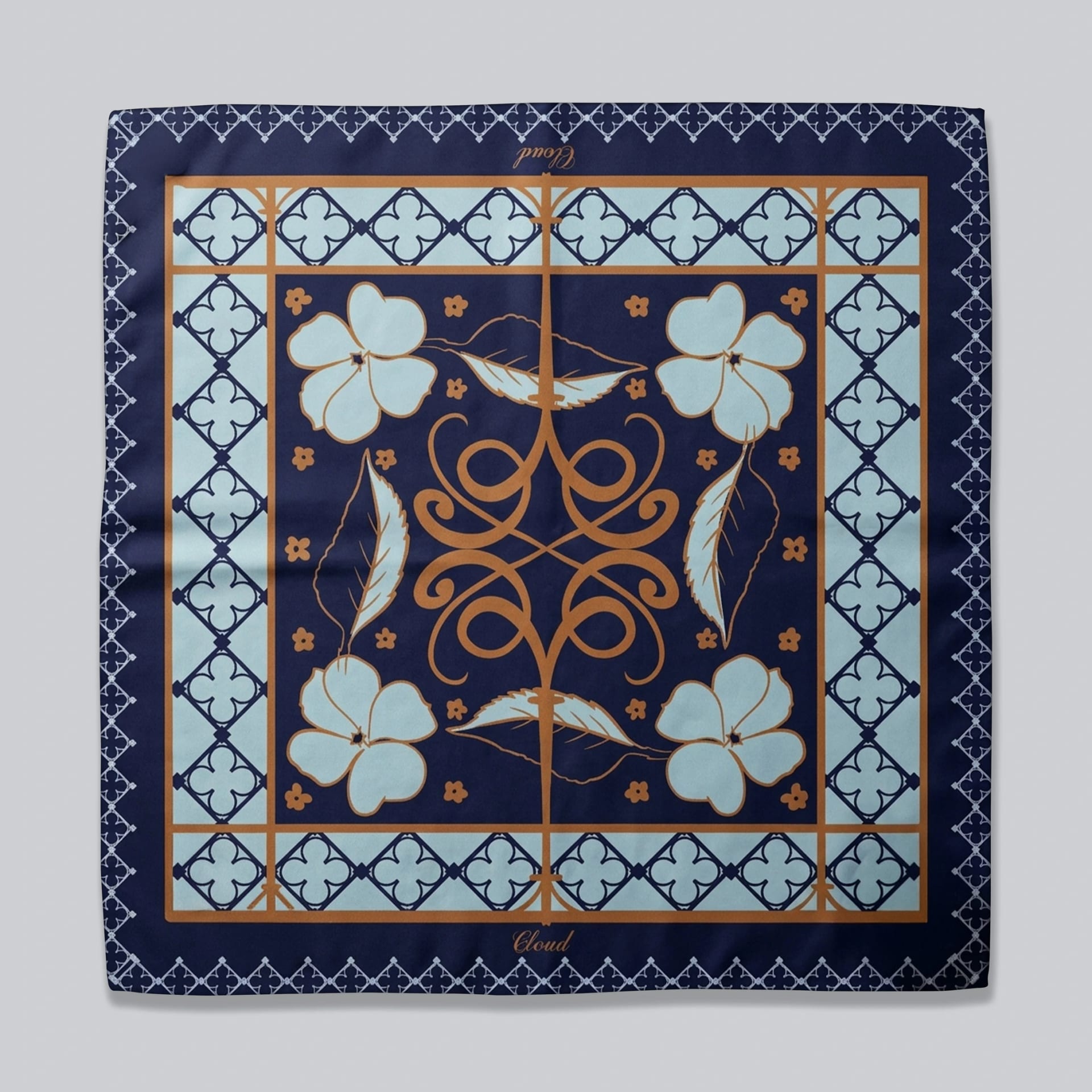 Pañoleta Antejardin azul - imagen 1