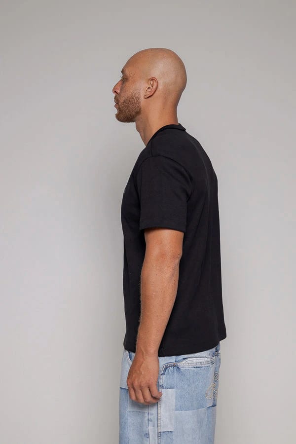 Camiseta Remainder Rib-Negra - imagen 4