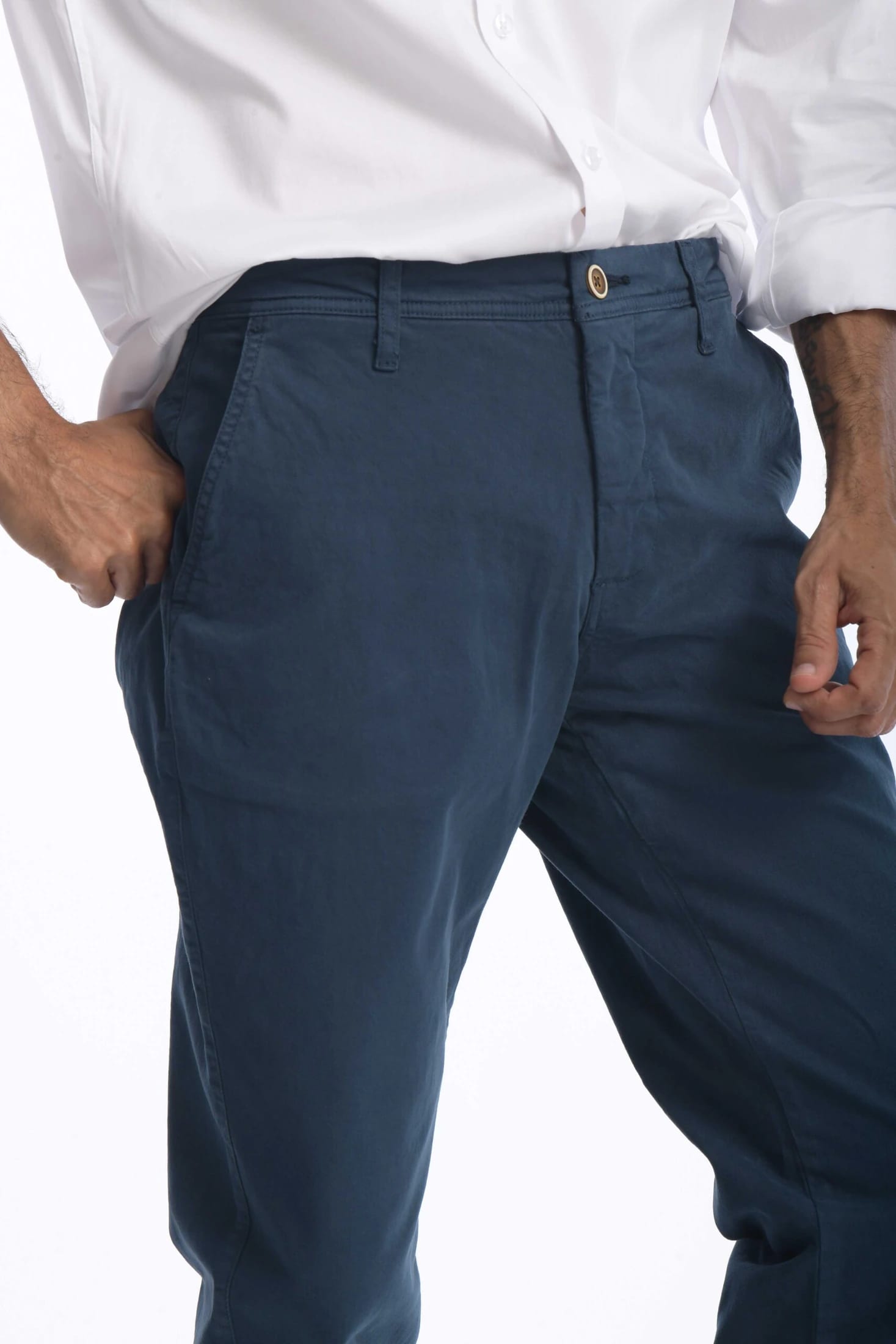 Pantalón Chino Dril Azul Marino - imagen 14