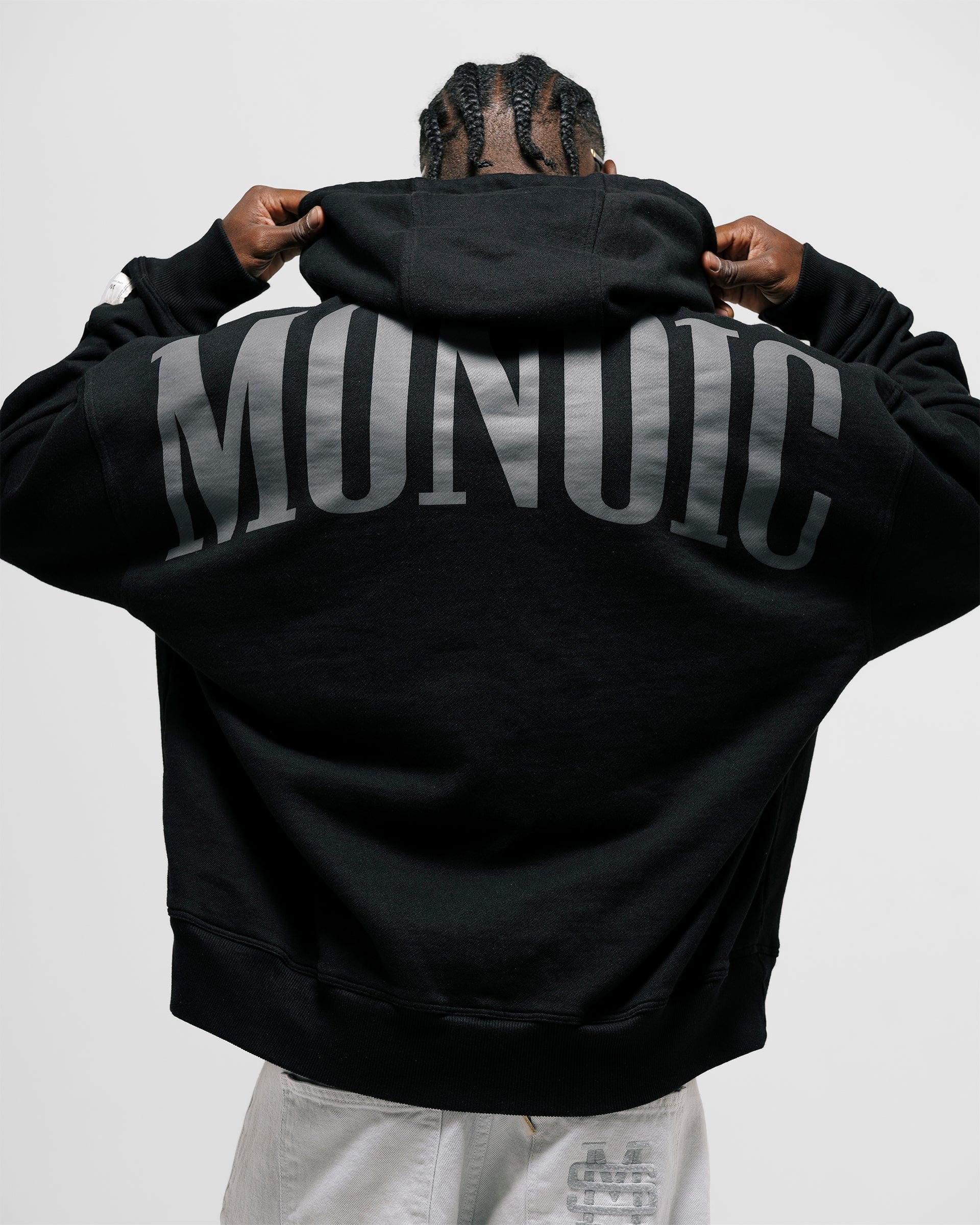Hoodie Ombra - Negro Oscuro - imagen 2