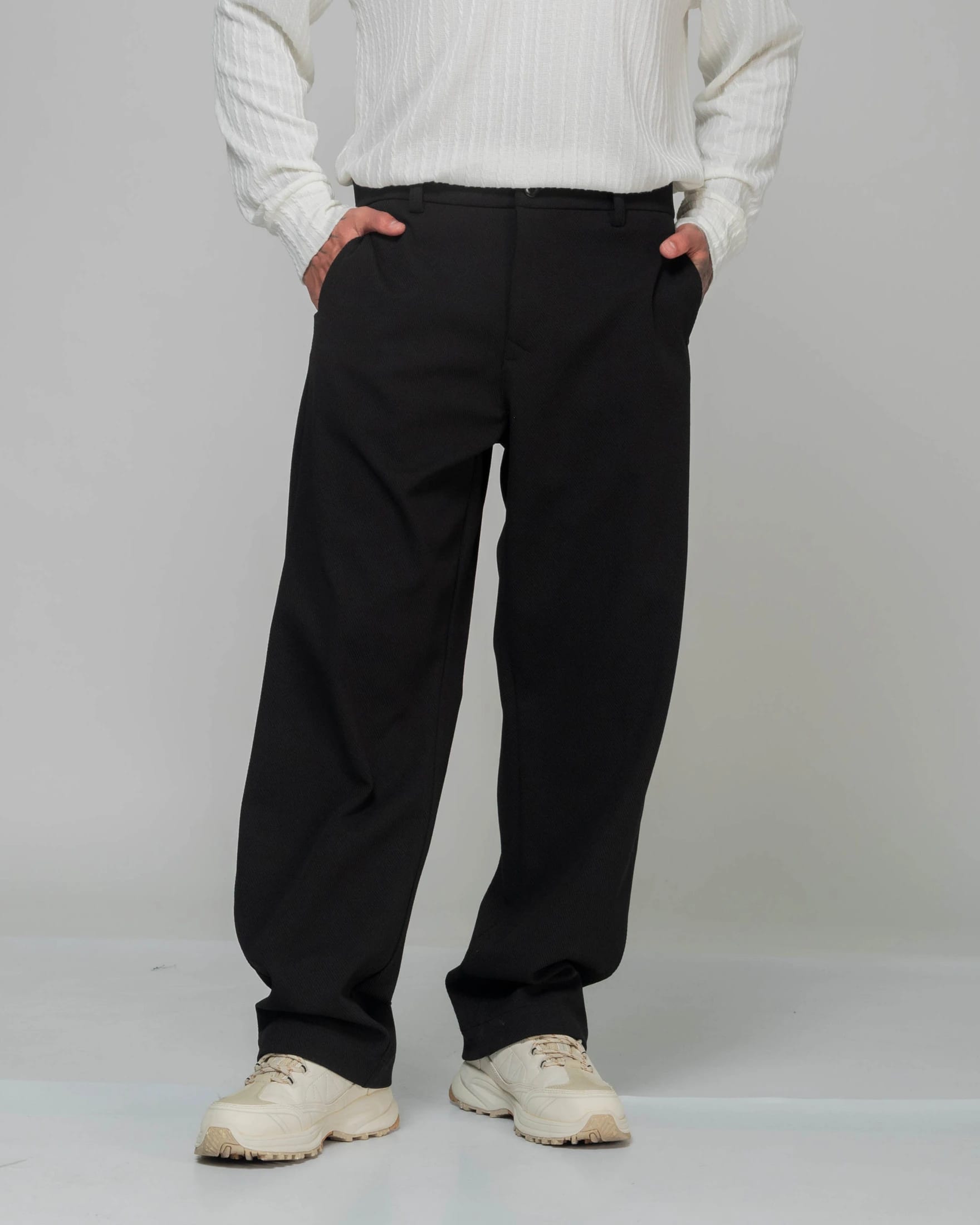Black EcoDrift Trousers - imagen 6