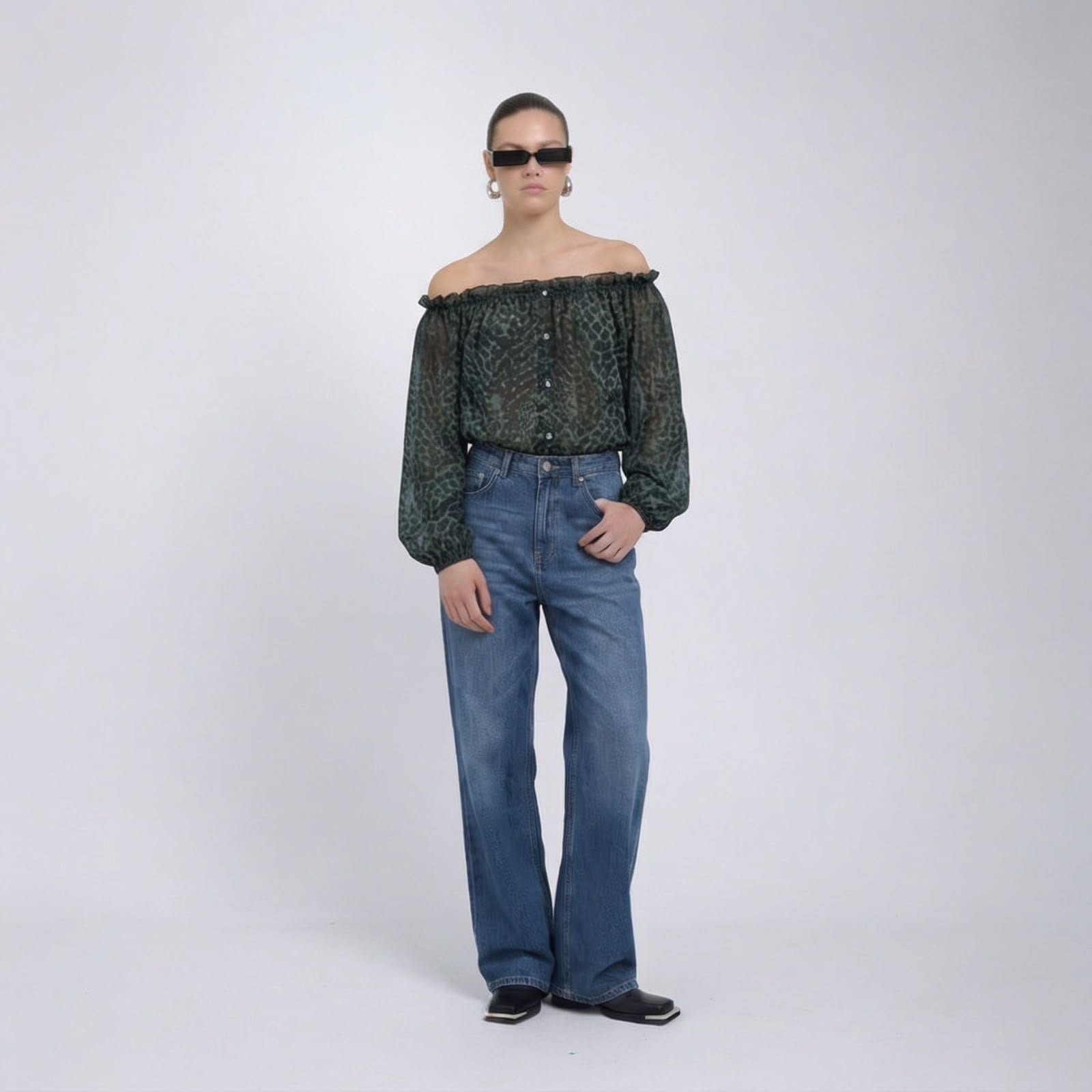 CAMISA MELENA VERDE - imagen 1
