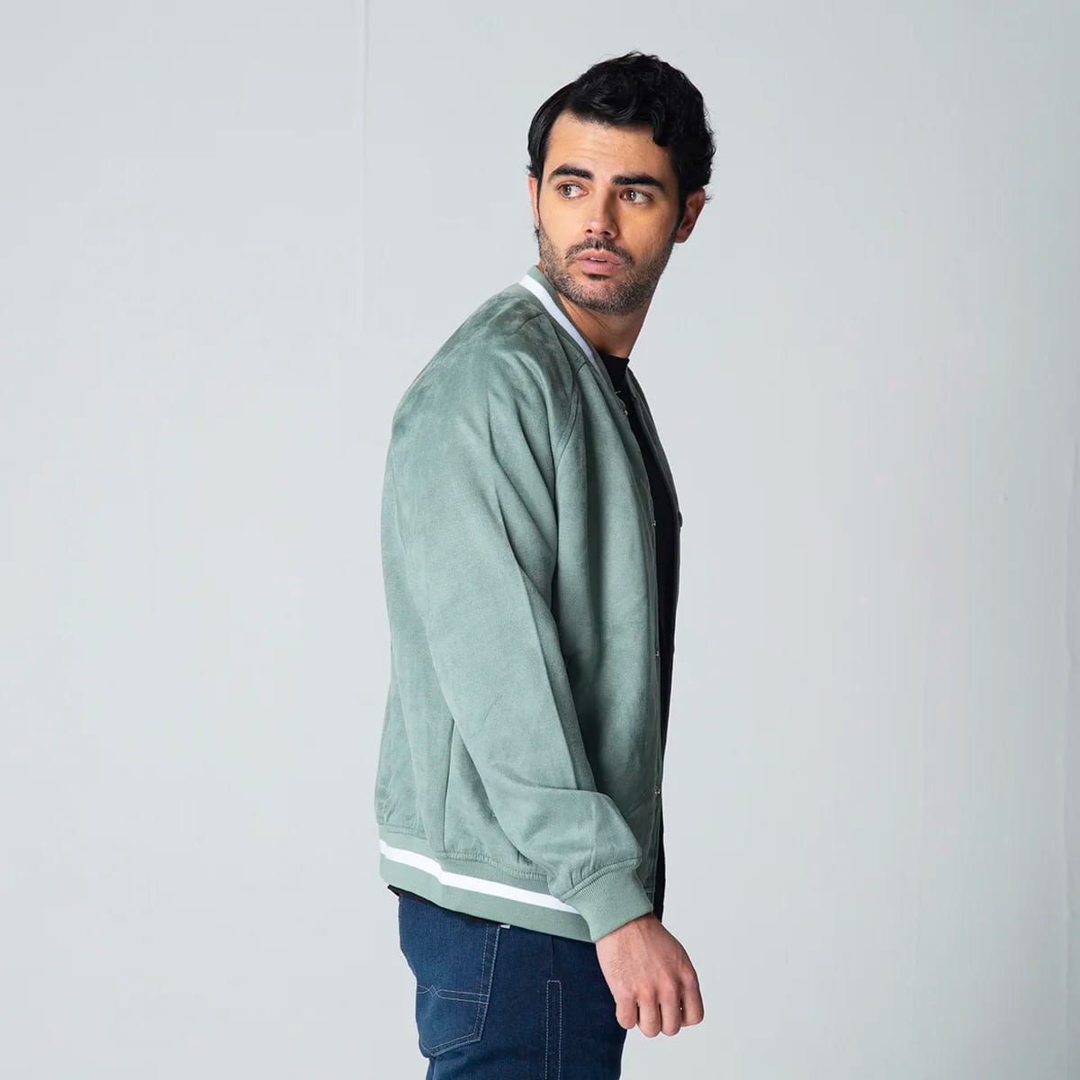 Chaqueta Beisbolera Regular Track - imagen 5