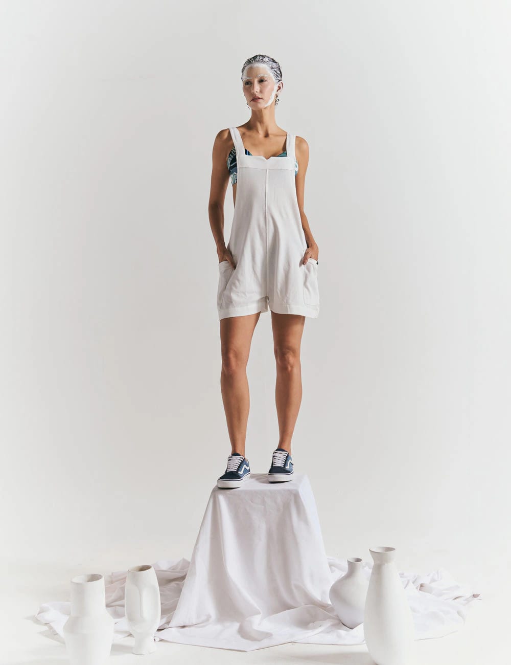 Romper Tirantas Haoma crudo Mujer - imagen 1