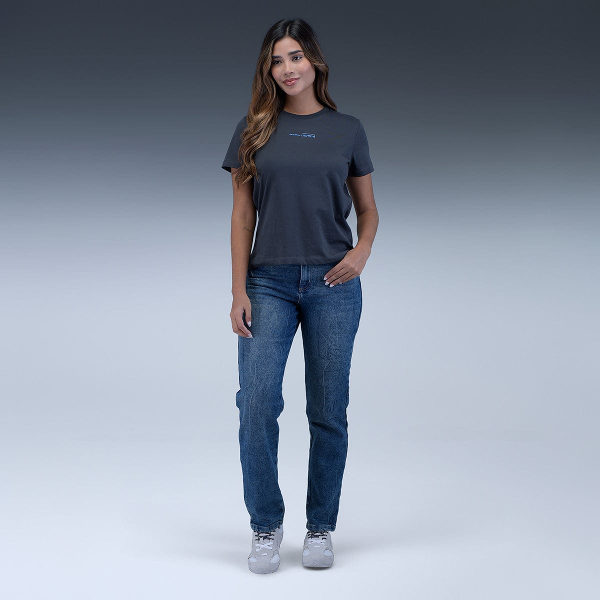 Jeans Slim Azul Mujer - imagen 4