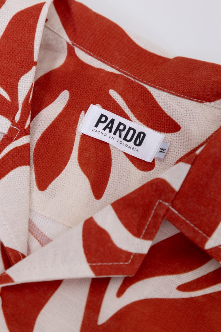 Camisa ramas terracota - imagen 4