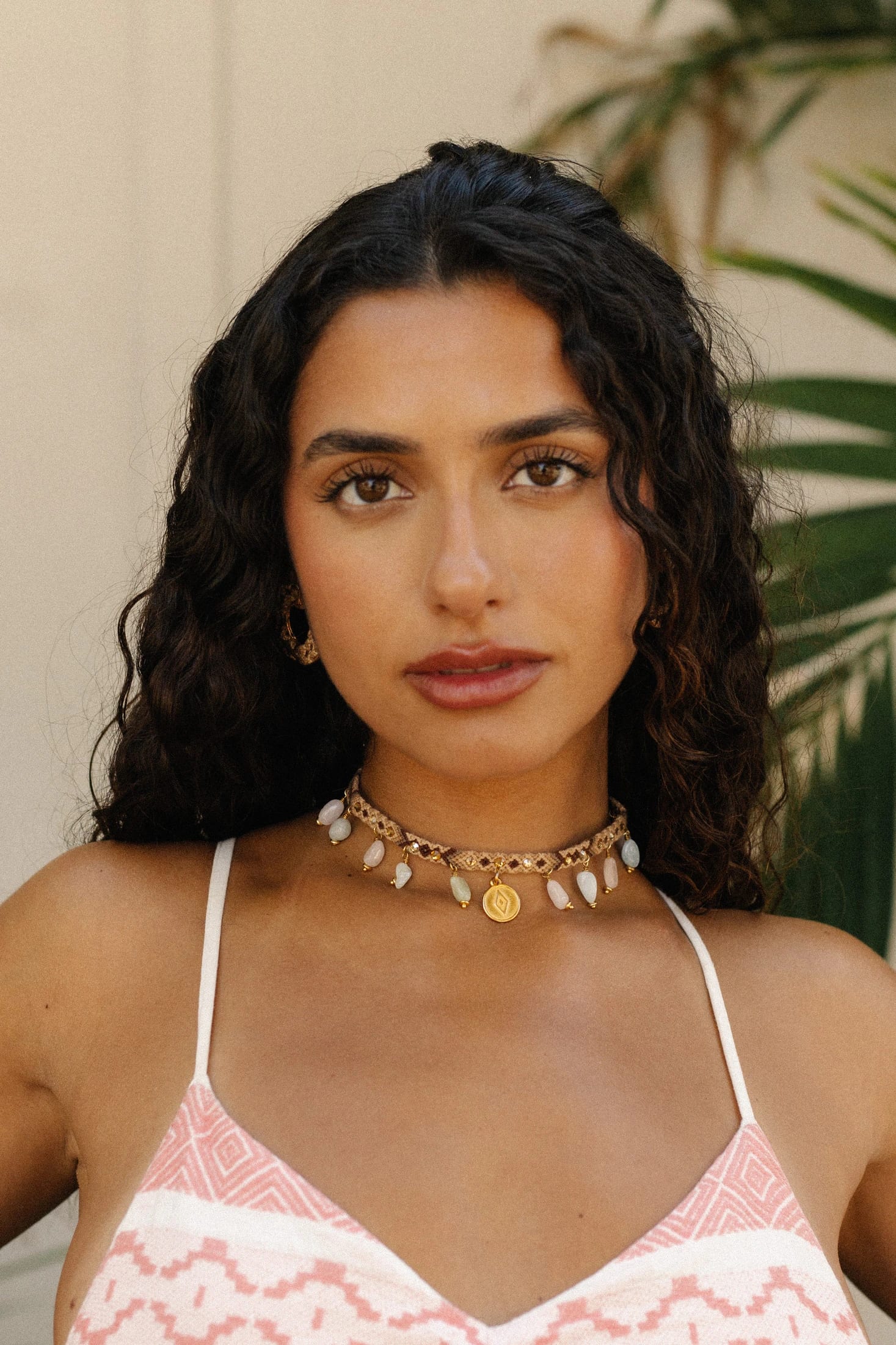 Choker Wayuu Kalepsu | Camel - imagen 2