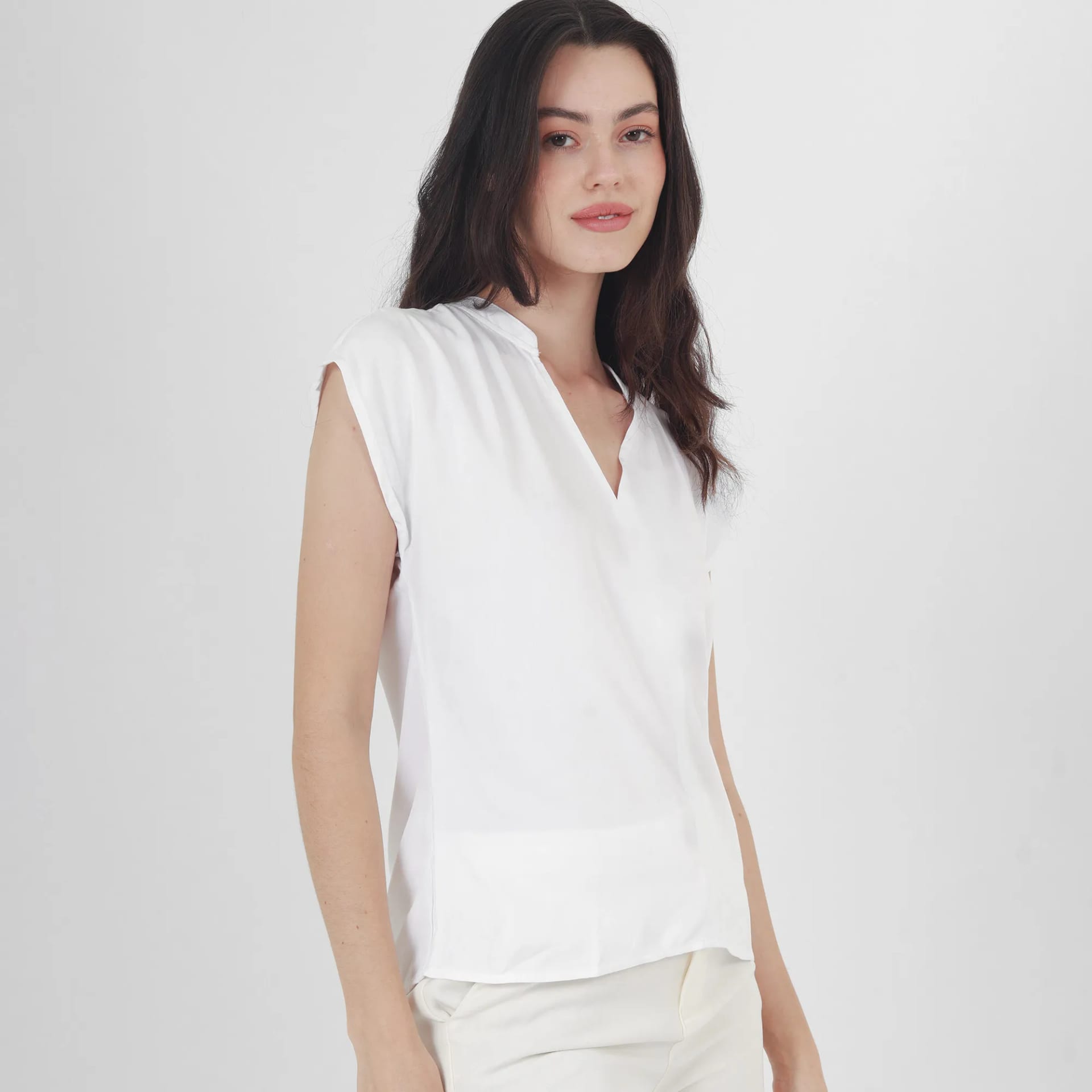 Blusa Cuello Neru Manga Corta - imagen 23