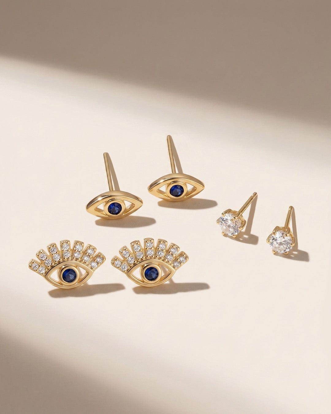 Set X3 Aretes Ojo Turco - imagen 1