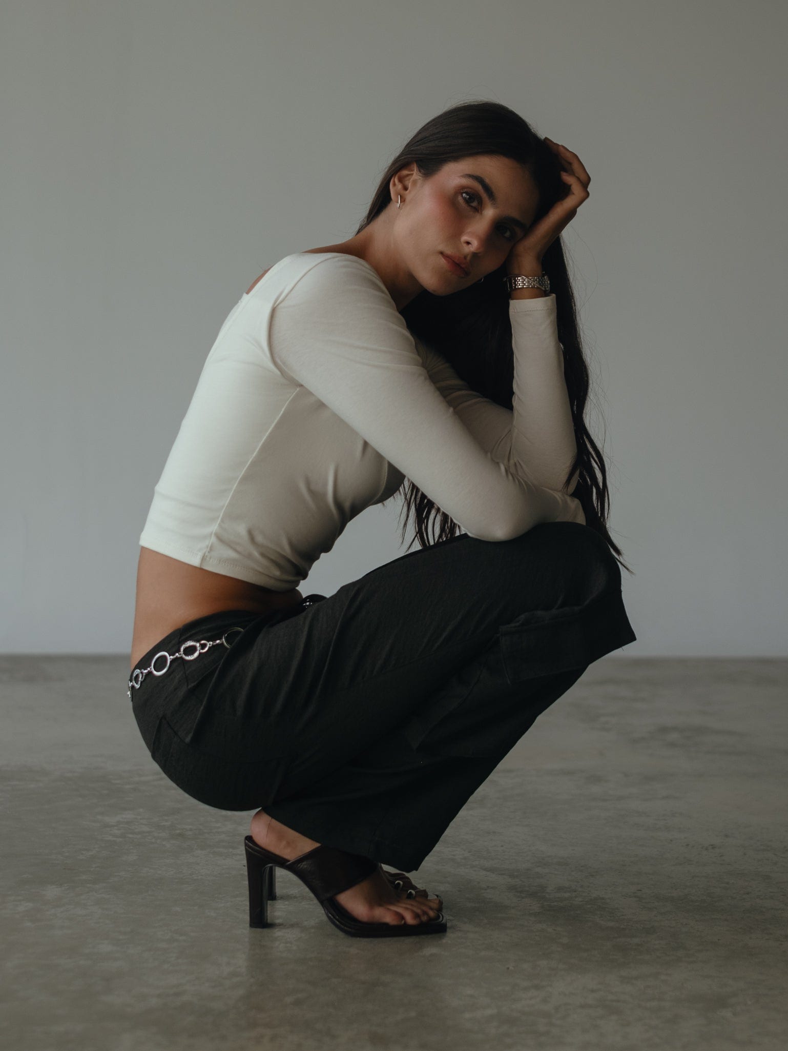 LIGHT CARGO PANT - BLACK - imagen 10