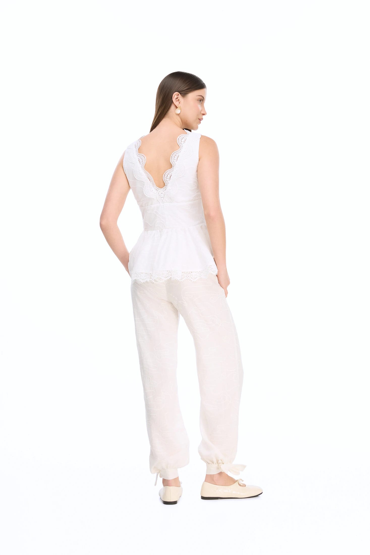 AWA PANTS WHITE - imagen 2