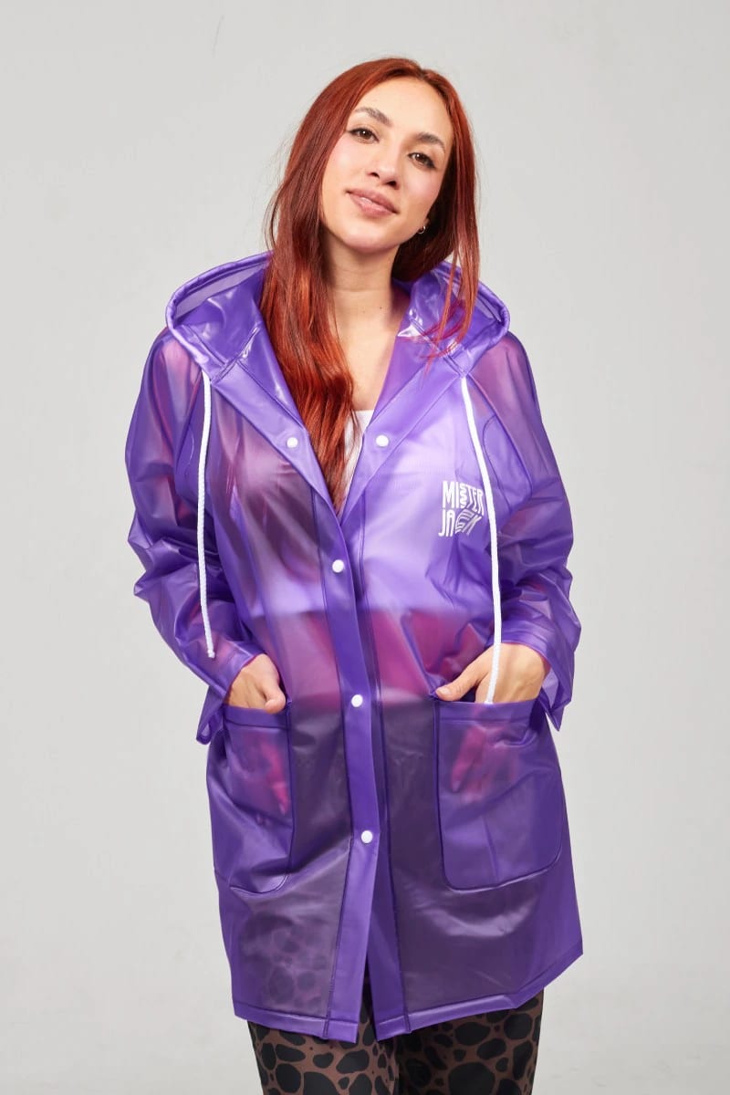 Capa Lluvia Morado Chic - imagen 3