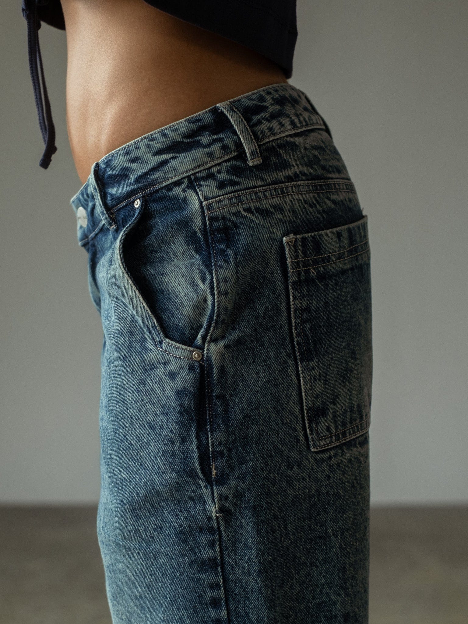 STRAIGHT LEG JEAN  - OCEAN BLUE - imagen 7
