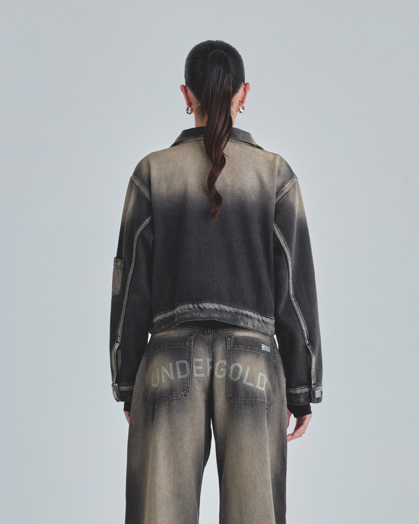 W Line Basic Multipocket Jacket Oxide Black - imagen 6