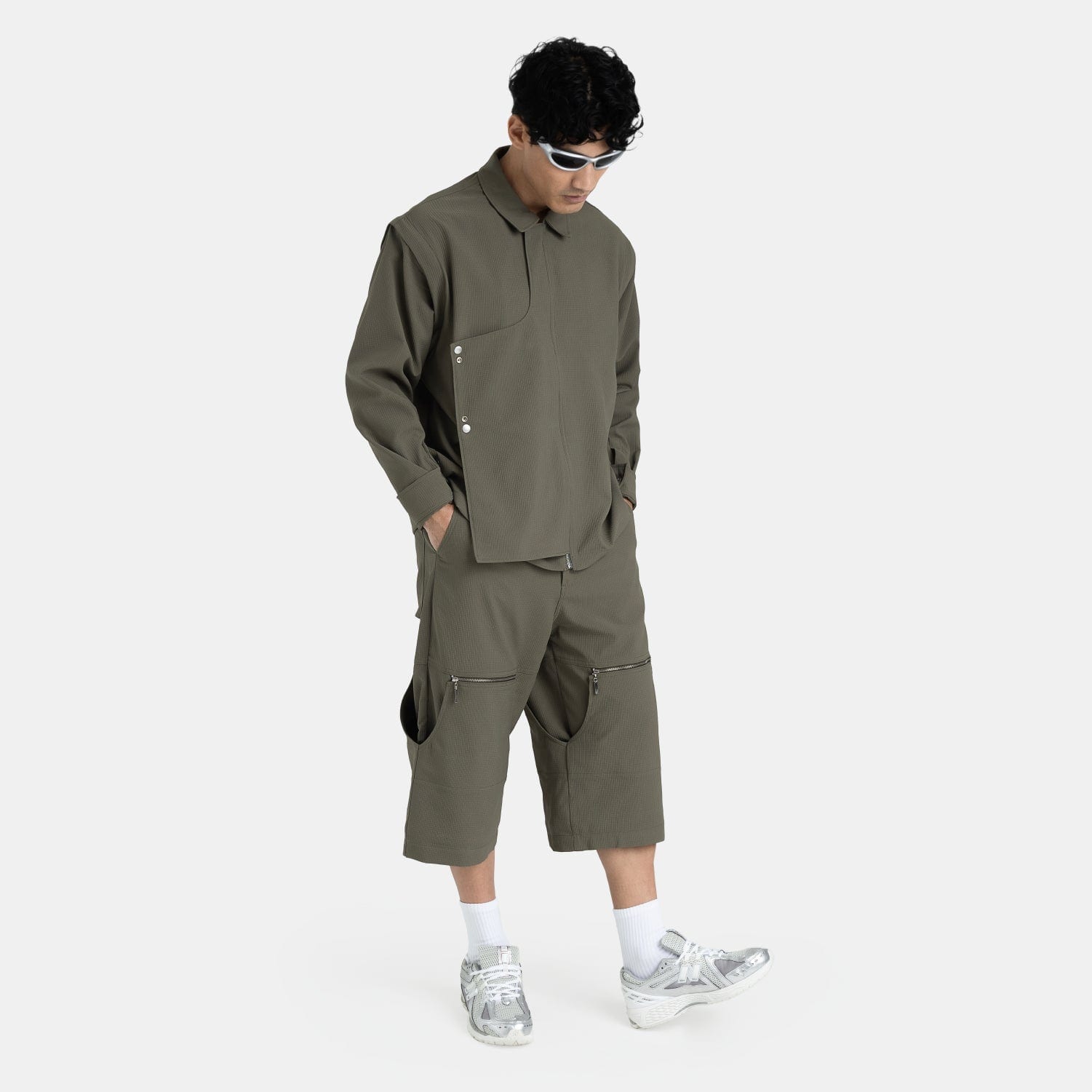 Convertible Utility Jacket Military Green - imagen 10
