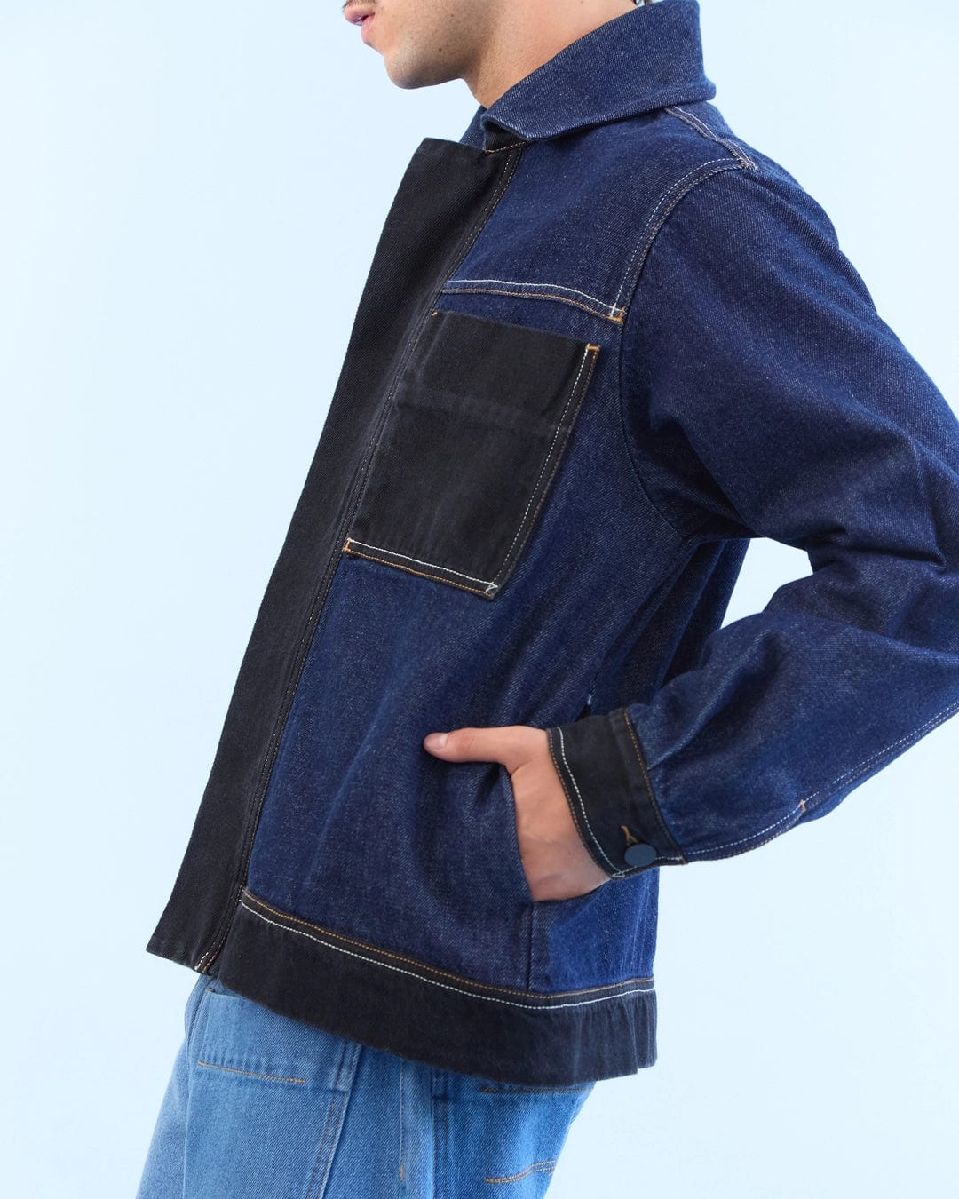 Chaqueta SAMBA AZUL-NEGRO - imagen 8