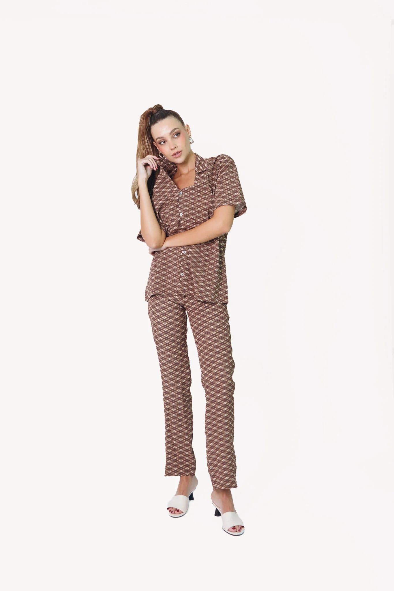 Camp Shirt in Cattail Plaid - imagen 4