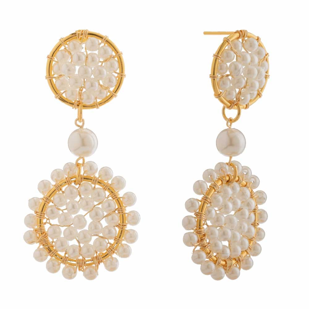 Aretes Perlas Amore - imagen 1