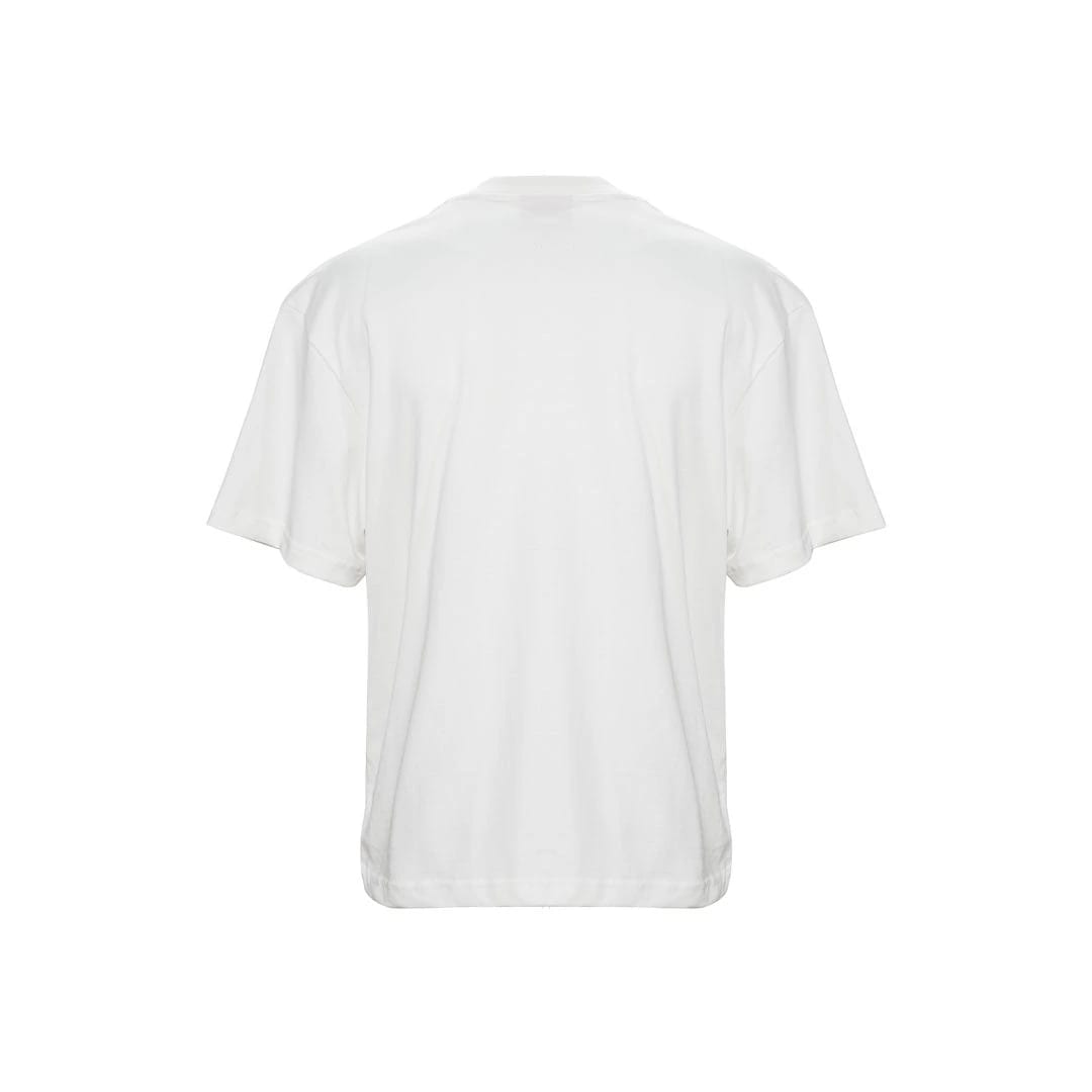 Camiseta Oversize Ivory | Basics Chrome - imagen 3