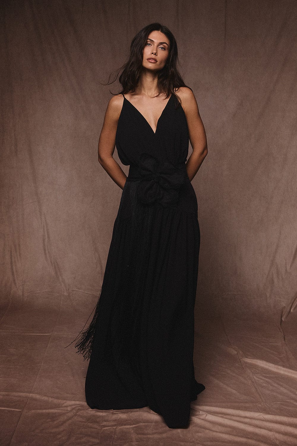Vestido versalles negro - imagen 1