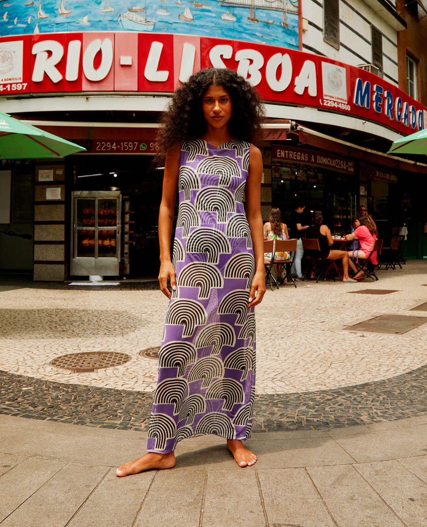 vestido largo copacabana - imagen 2