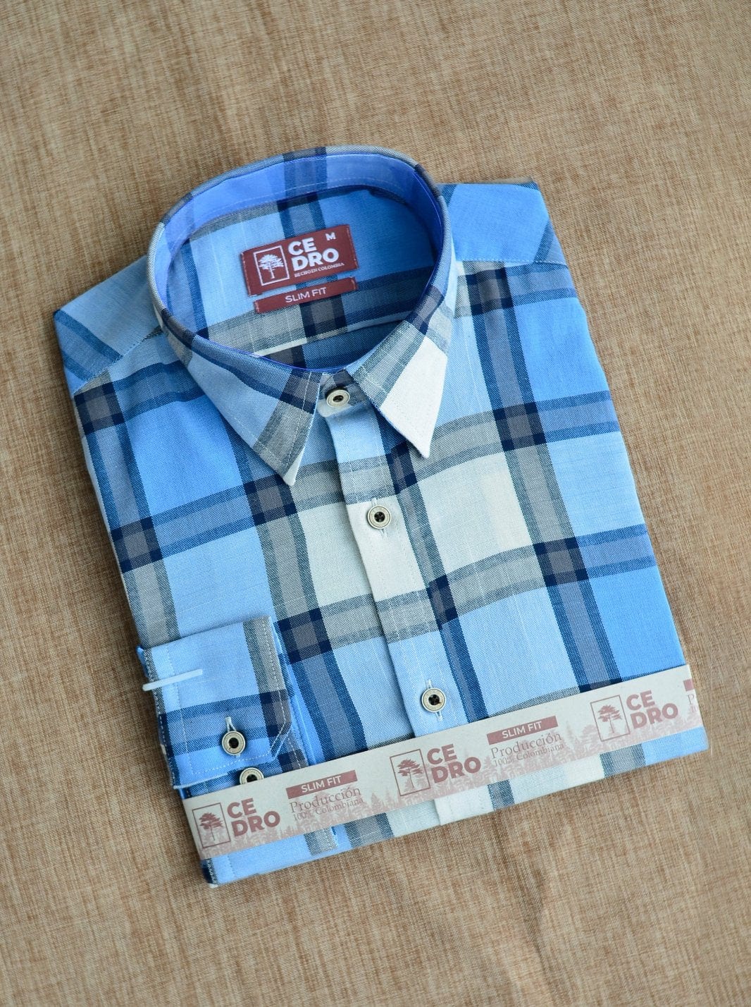 CAMISA SLIM FIT | CUADROS - imagen 1