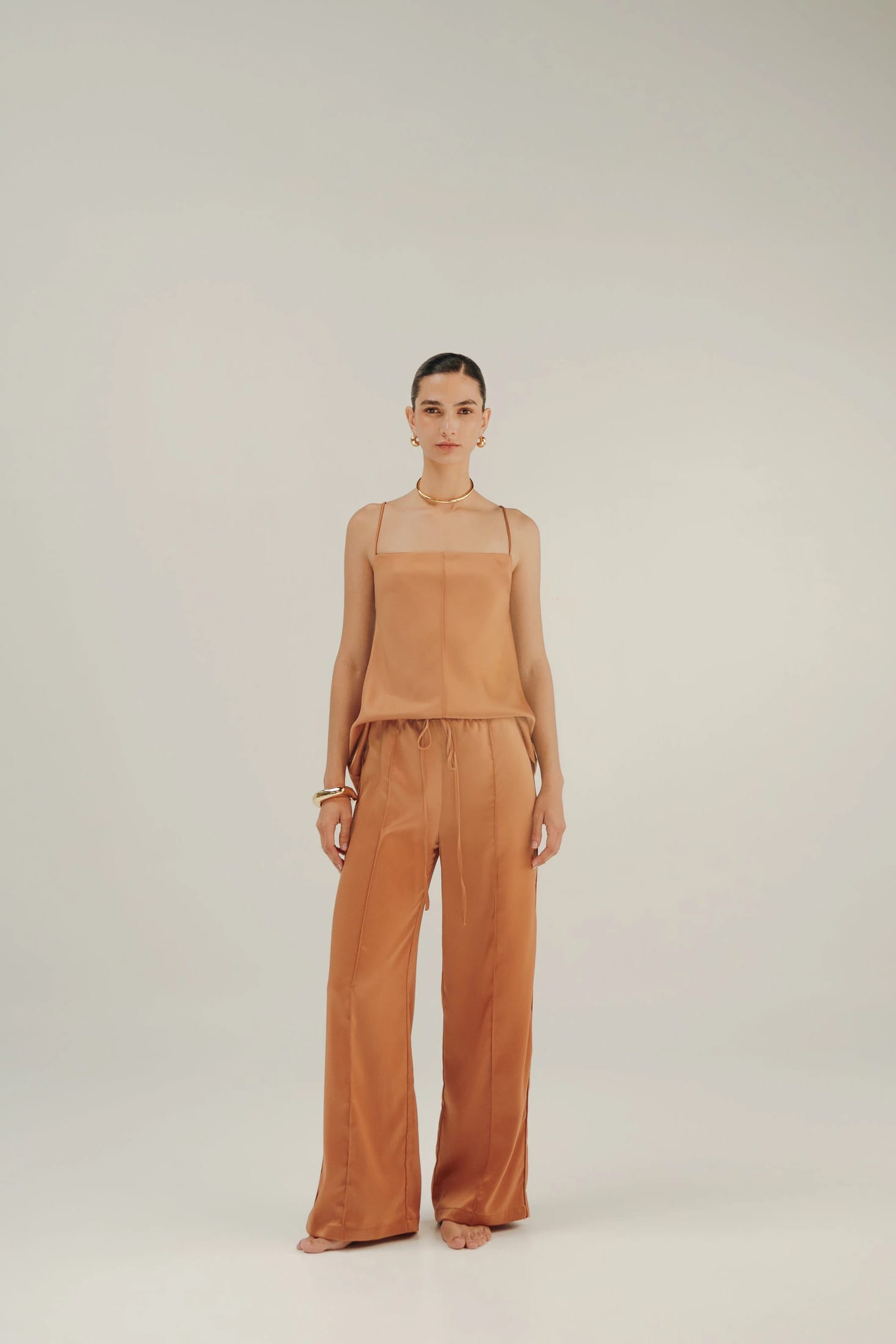 CARIÑO MIO TOP OPEN-BACK - HONEY GOLD - imagen 3