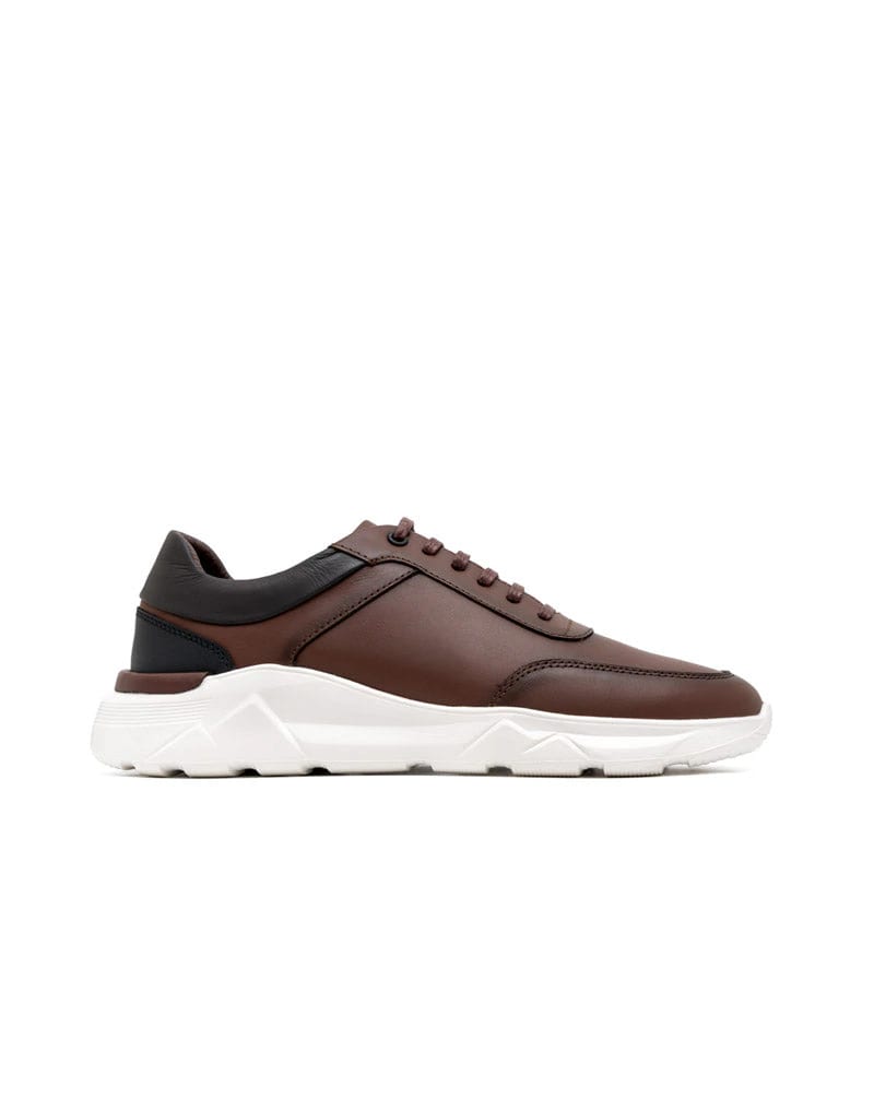 Zapato deportivo liviano para hombre en cuero liso REF KALE01 - imagen 2