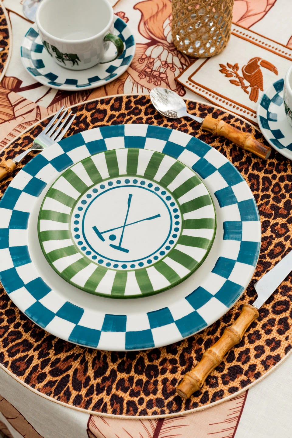 Polo Salad Plate / Green - imagen 2