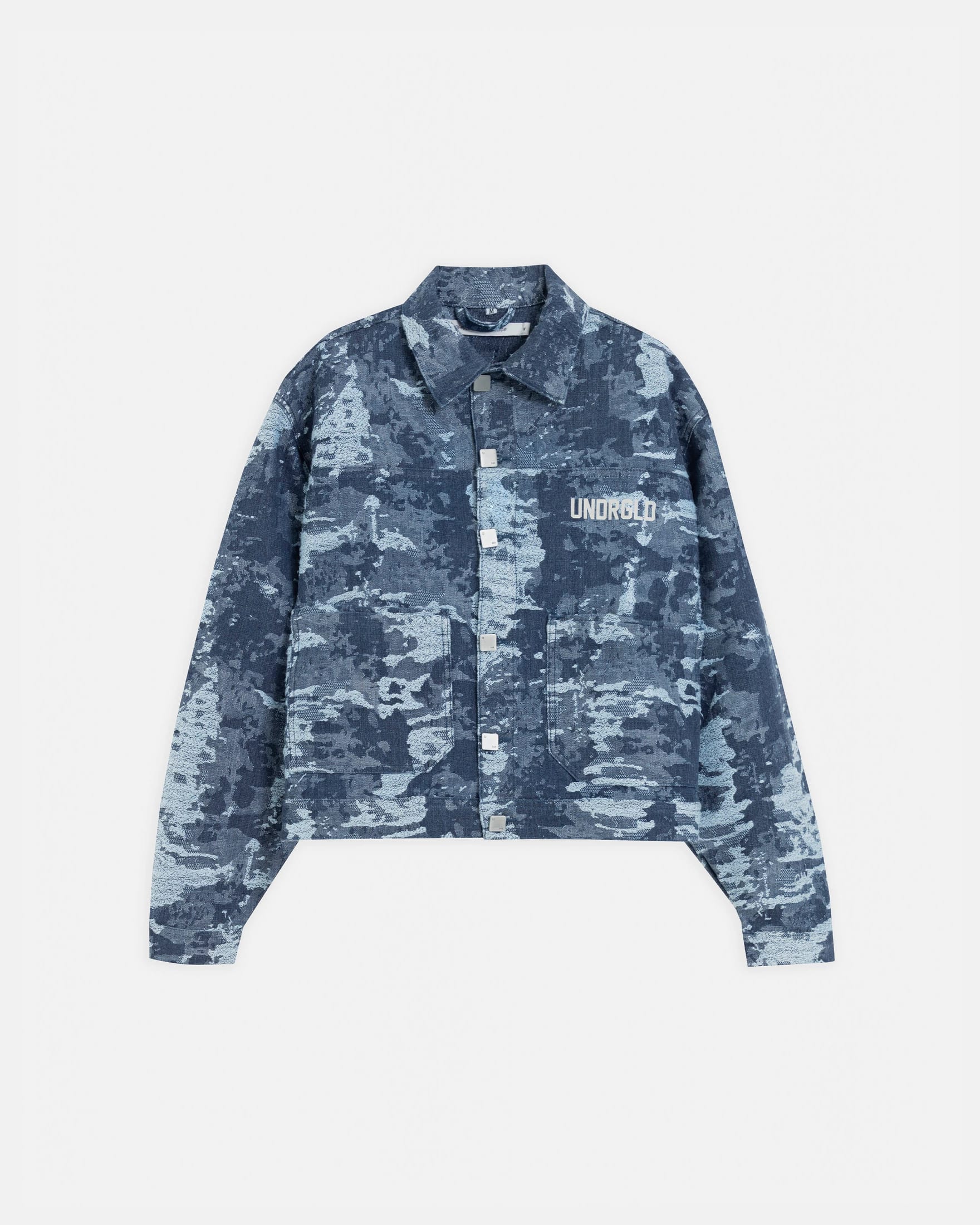 Capsule UNDRGLD Jacquard Jacket Cammo Blue - imagen 1