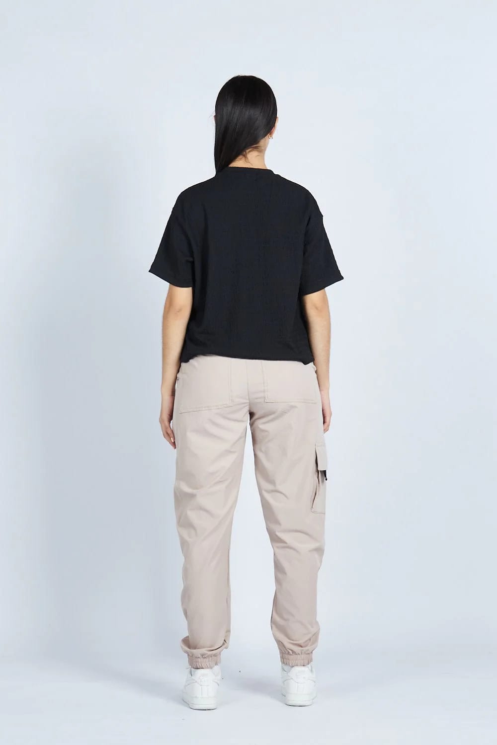 Camiseta oversize textura NEGRA | Drop 03 | - imagen 3