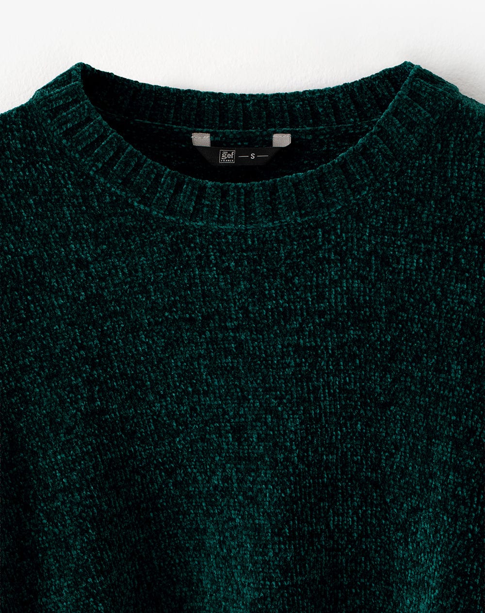 Suéter oversize verde mujer - imagen 7