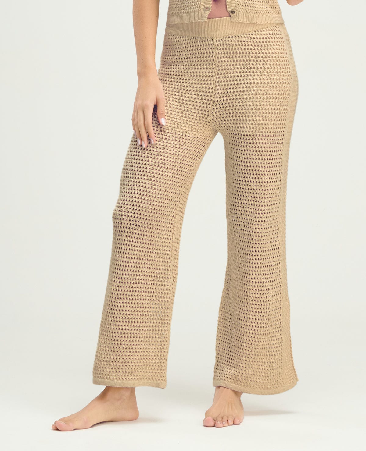 Pantalón Tejido Calado | Pretina Elástica | Transpirable - imagen 2