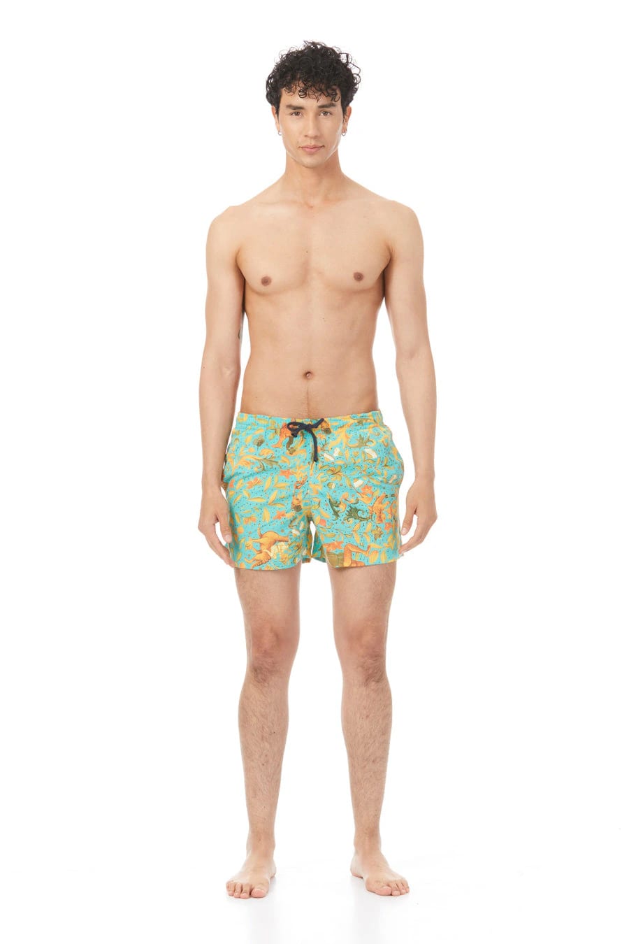Men's lorenzo swim trunk turquoise - imagen 1