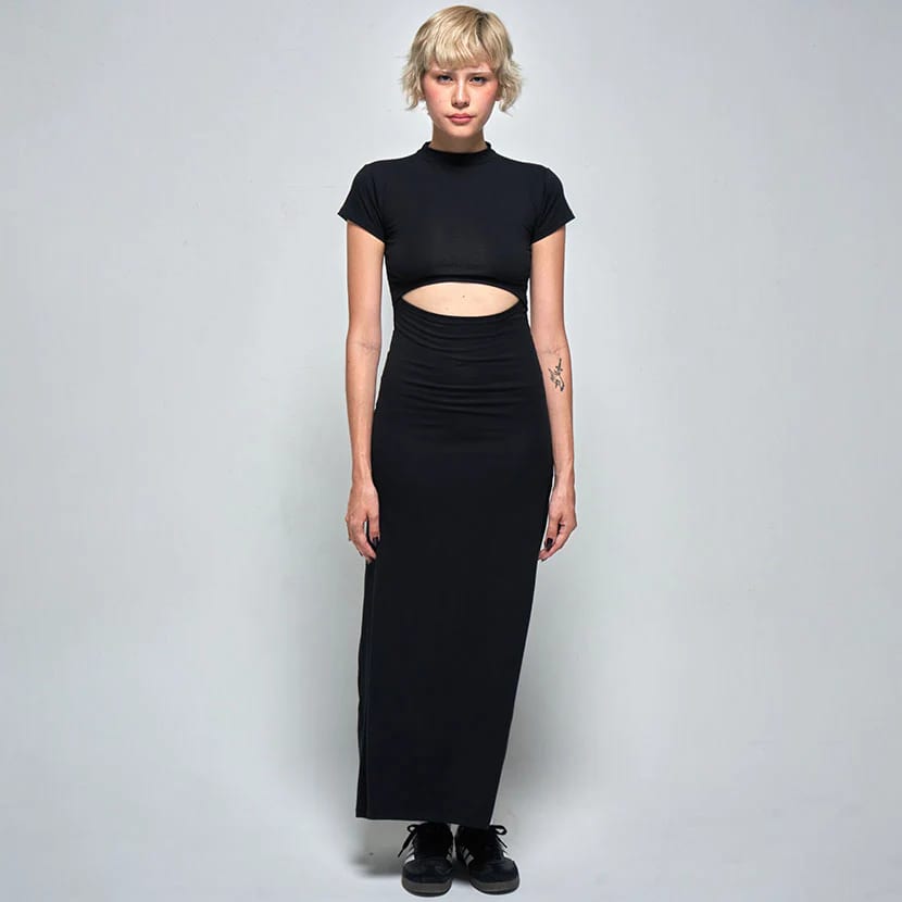 AURORA BLACK DRESS - imagen 15