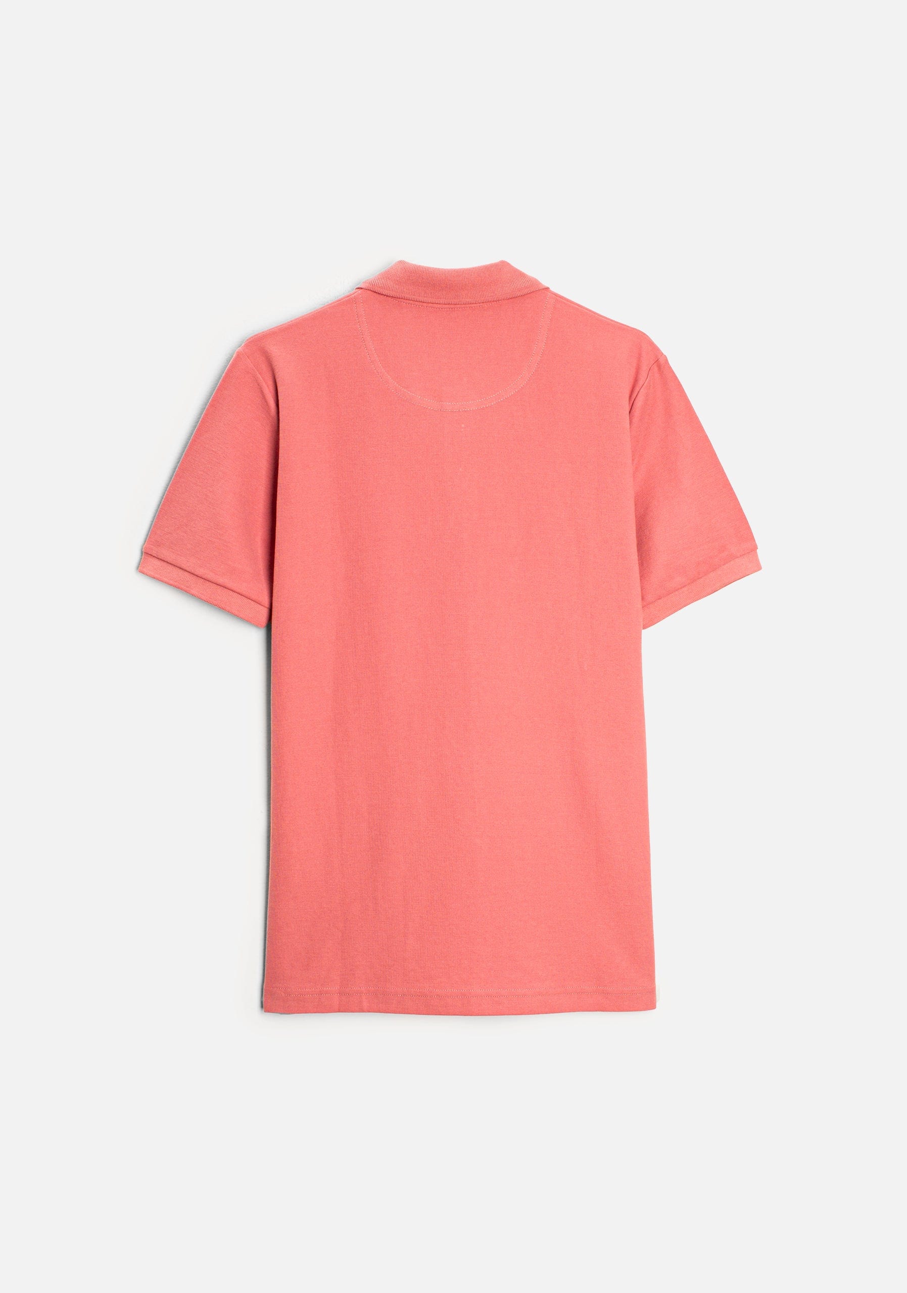 Camiseta Polo H Unicolor L-Atn Palo de Rosa - imagen 3